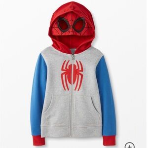 Hanna Andersson S (6/7) Marvel Spider-Man Zip Up Hoodie (never worn)